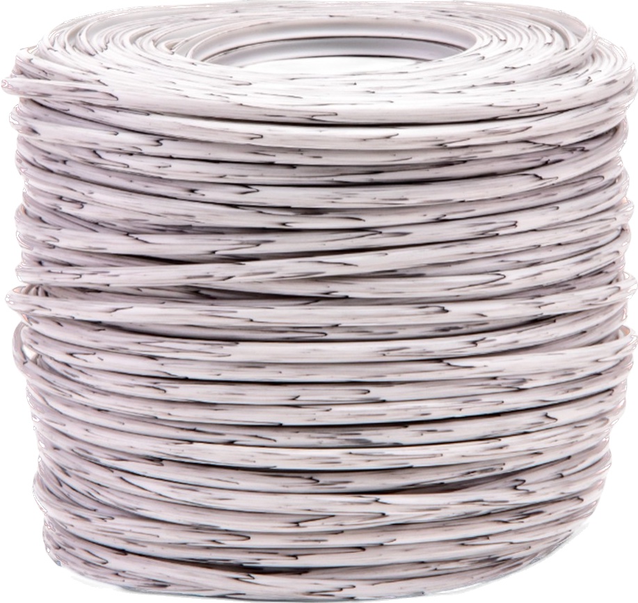 Полутрубка 6 мм серия Лоза цвет «Белый» (ПТ6-Л019)