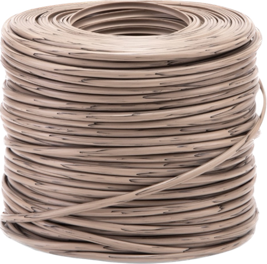 Полутрубка 6 мм серия Лоза цвет "Серо-бежевый" (ПТ6-Л069)