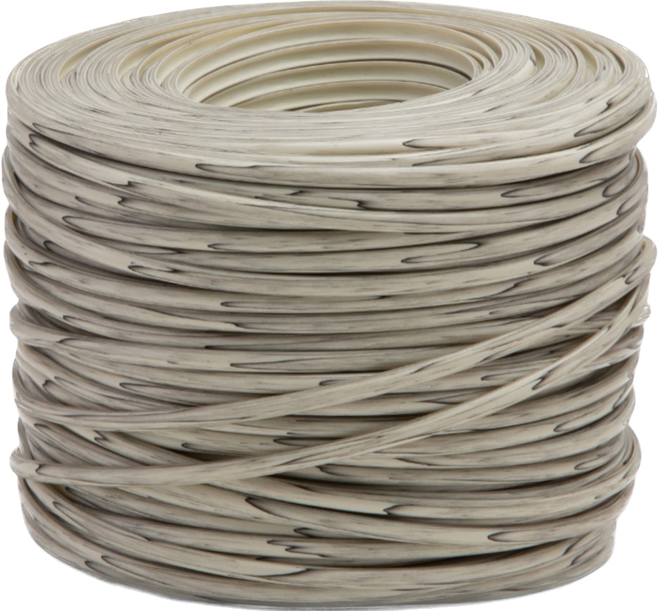 Полутрубка 6 мм серия Лоза цвет «Жемчужно-белый» (ПТ6-Л029)