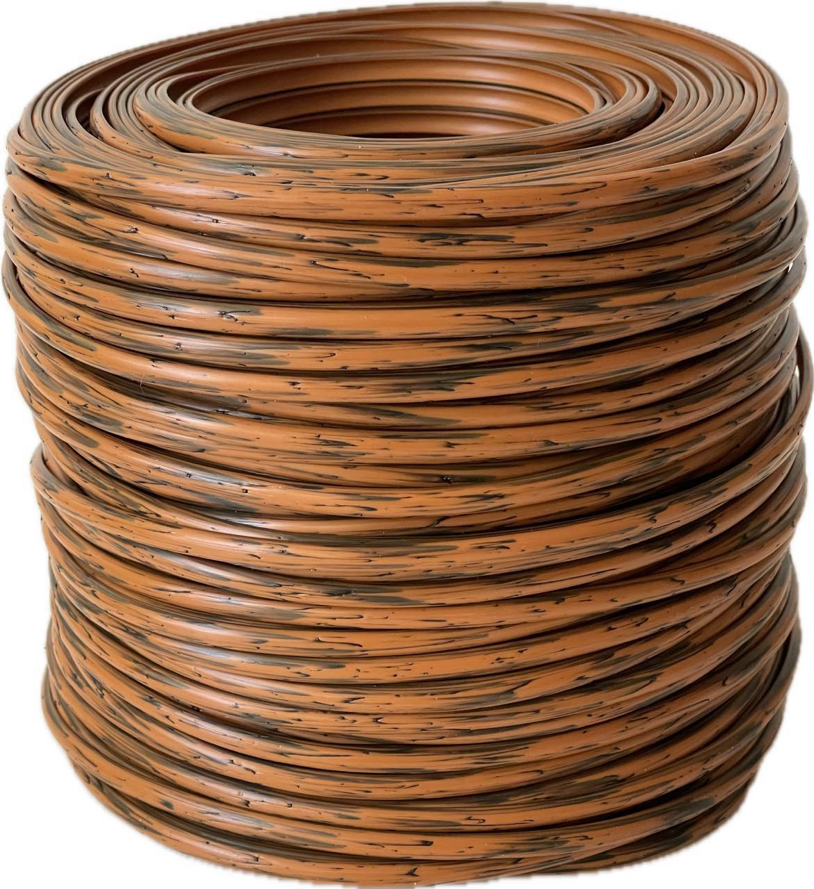 Полутрубка 6 мм серия Берёза цвет "Терракот" (ПТ6-Б249)