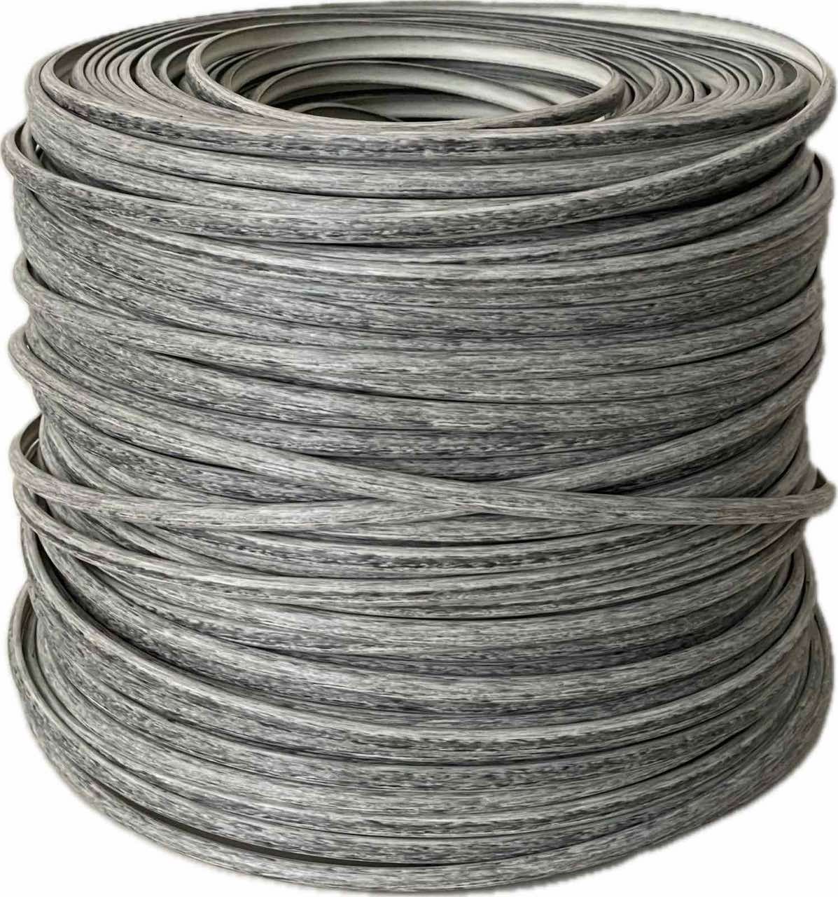 Полутрубка 6 мм серия Вирола цвет «Жемчужно-белый» с градиентом (ПТ6-В029-Гр)