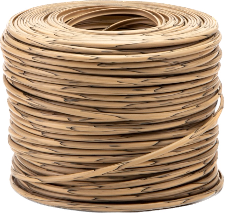 Полутрубка 6 мм серия Лоза цвет Соломенный (ПТ6-Л079)