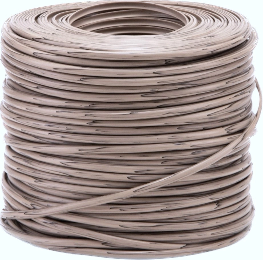 Полутрубка 6 мм серия Лоза цвет "Серо-бежевый" (ПТ6-Л069)