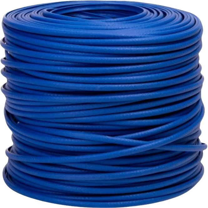 Полутрубка 6 мм серия Шагрень цвет «Синий» (ПТ6-Ш501)