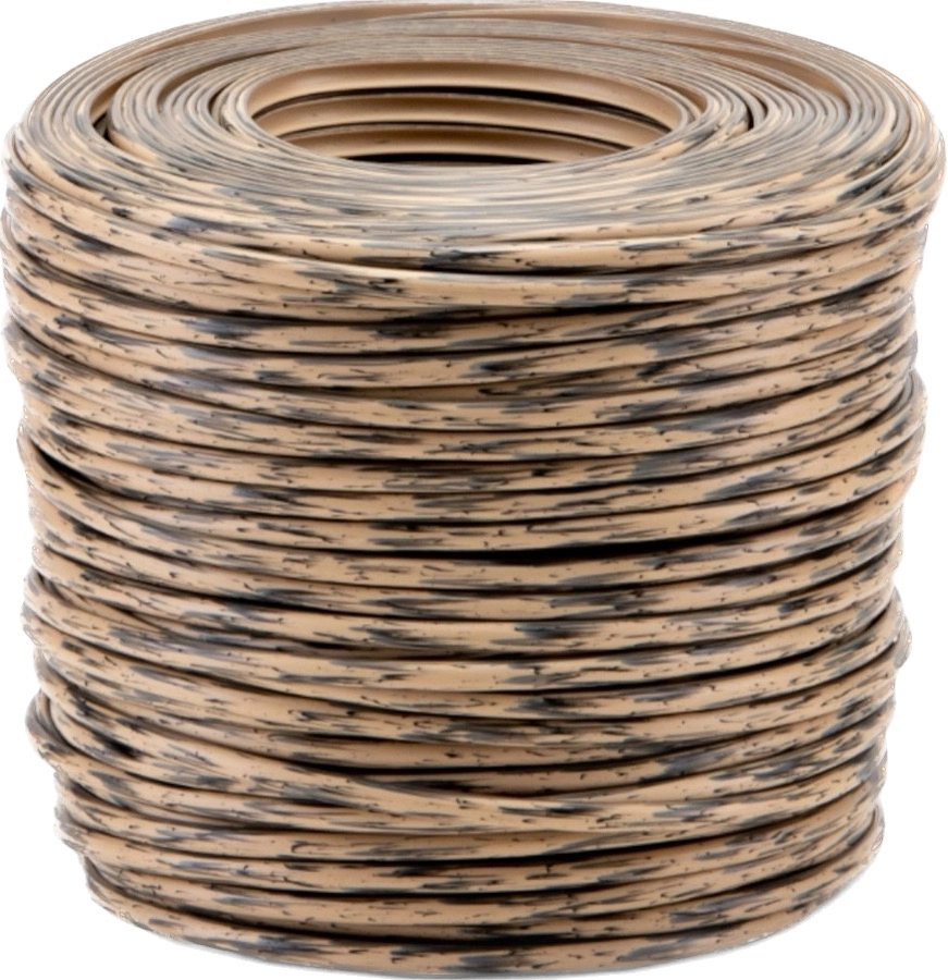 Полутрубка 6 мм серия Берёза цвет "Соломенный" (ПТ6-Б079)