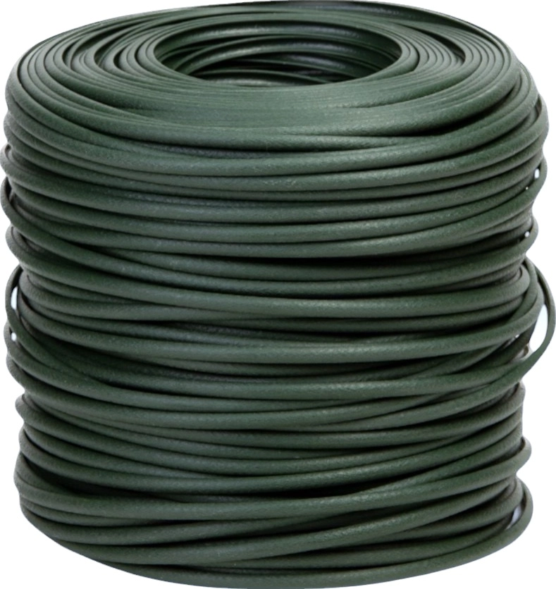 Полутрубка 6 мм серия Шагрень цвет «Авокадо» (ПТ6-Ш404)