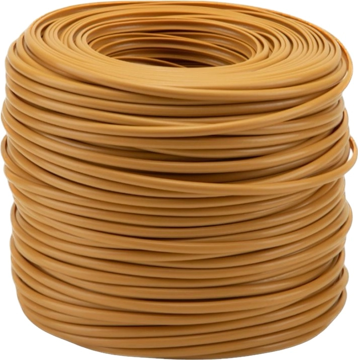 Полутрубка 6 мм серия Гладкий цвет «Охра» (ПТ6-Г305)