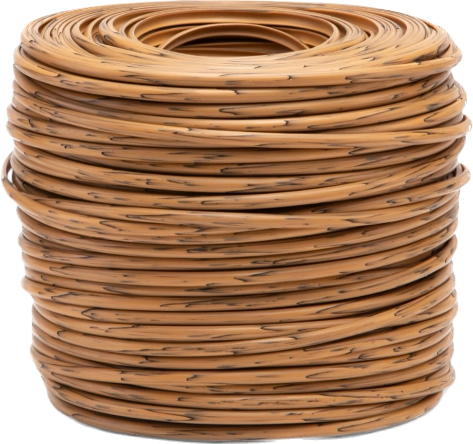 Полутрубка 6 мм серия Лоза цвет "Охра" (ПТ6-Л359)