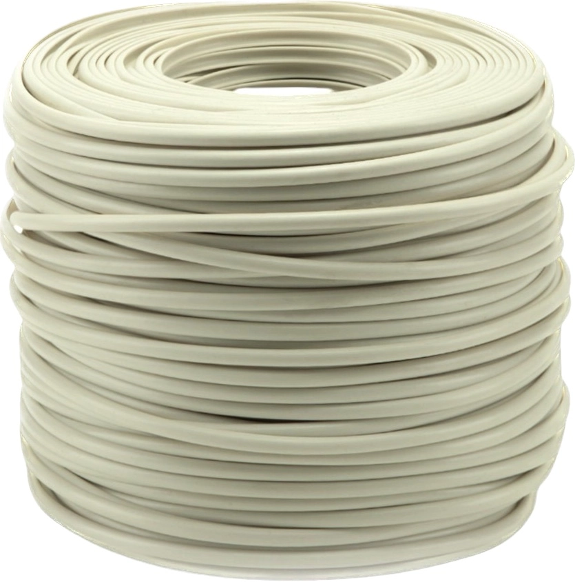 Полутрубка 6 мм серия Гладкий цвет «Жемчужно-белый» (ПТ6-Г002)