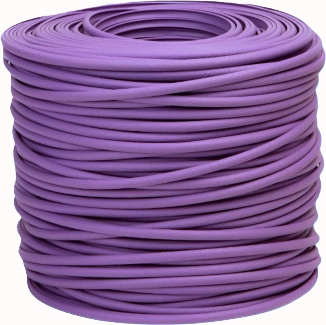 Полутрубка 6 мм серия Шагрень цвет «Лаванда» (ПТ6-Ш541)