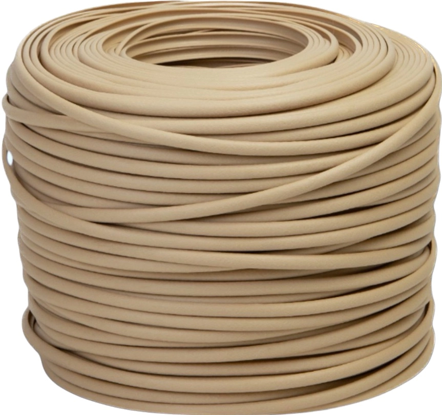 Полутрубка 6 мм серия Шагрень цвет «Соломенный» (ПТ6-Ш007)