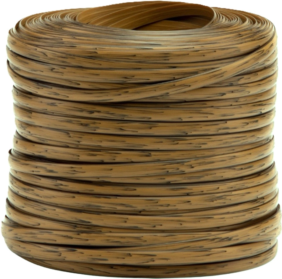 Полумесяц 9 мм серия Дуб цвет "Горчичный" (ПМ9-Д379)