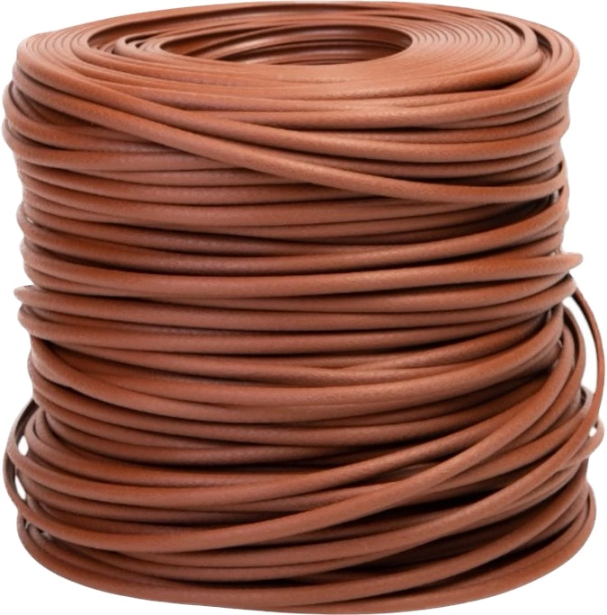 Полутрубка 6 мм серия Шагрень цвет «Терракот» (ПТ6-Ш204)