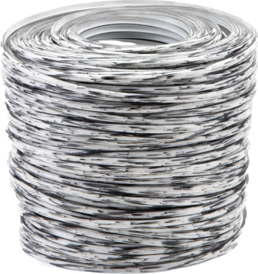 Полутрубка 6 мм серия Берёза цвет "Белый" (ПТ6-Б019)