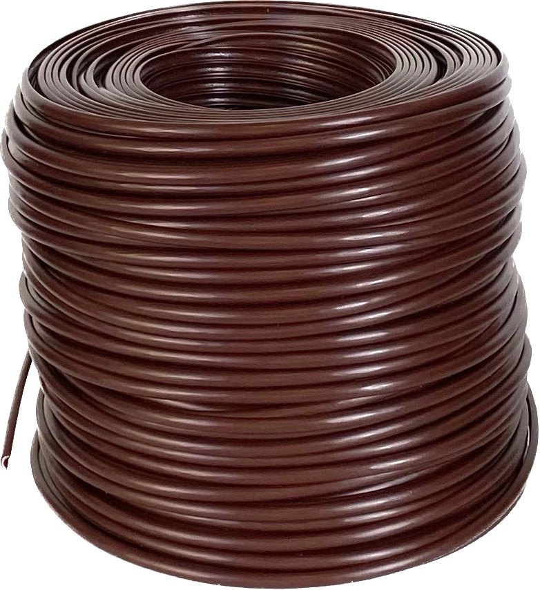 Полутрубка 6 мм серия Гладкий цвет «Бордовый» (ПТ6-Г117)