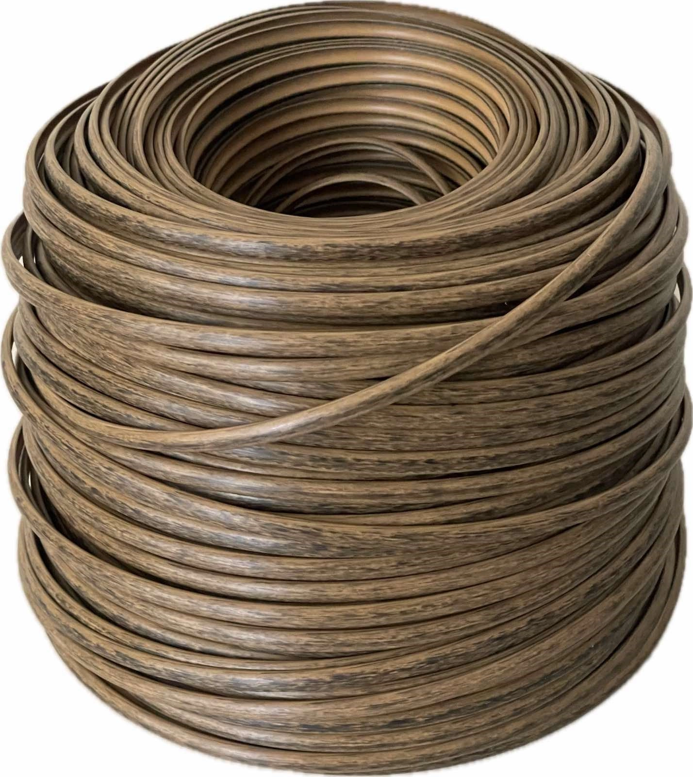 Полутрубка 6 мм серия Вирола цвет «Охра» с градиентом (ПТ6-В359-Гр)