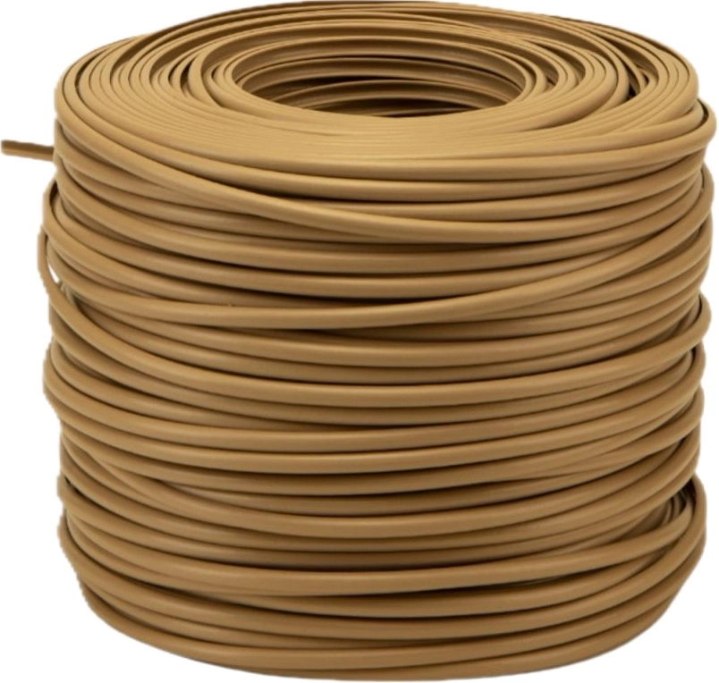 Полутрубка 6 мм серия Шагрень цвет «Горчичный» (ПТ6-Ш307)