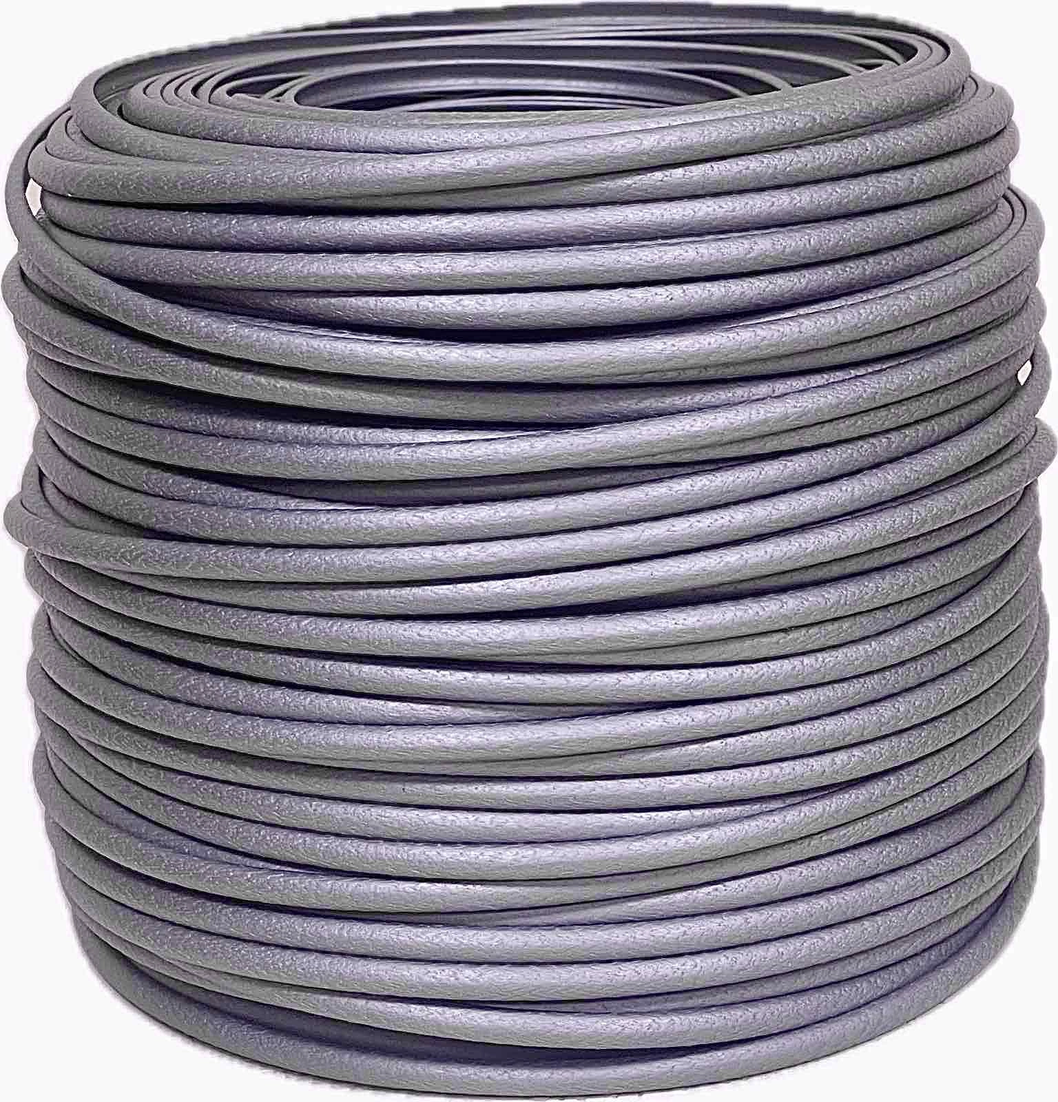 Полутрубка 6 мм серия Шагрень цвет «Серебристый» (ПТ6-Ш875)