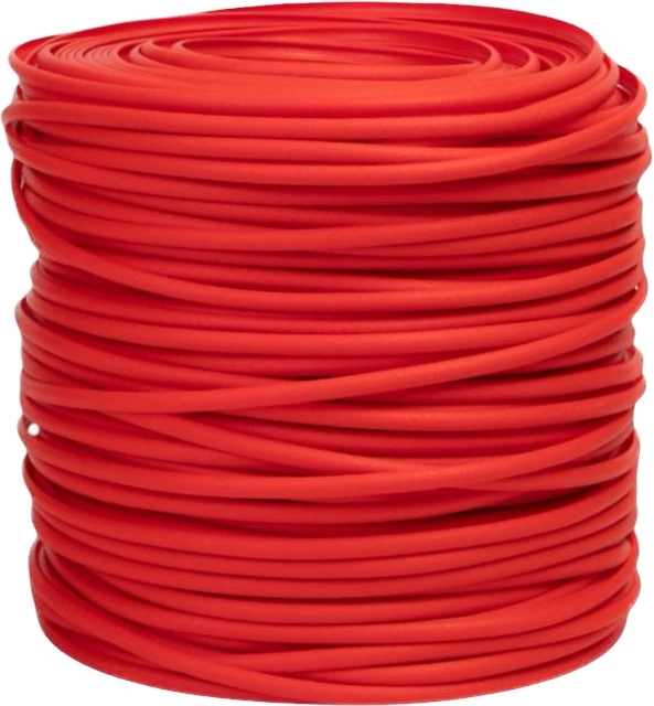 Полутрубка 6 мм серия Шагрень цвет «Красный» (ПТ6-Ш101)