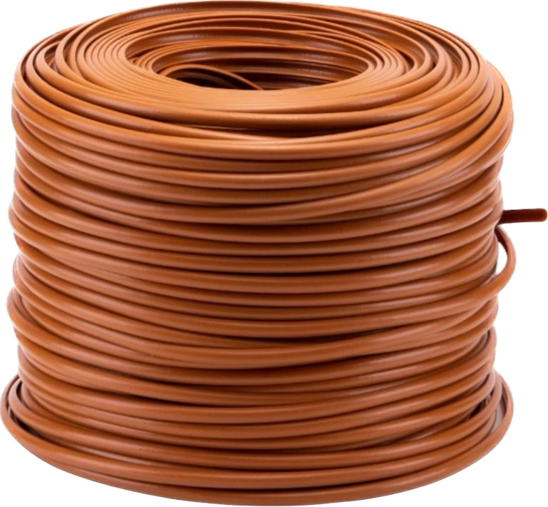 Полутрубка 6 мм серия Гладкий цвет «Терракот» (ПТ6-Г204)