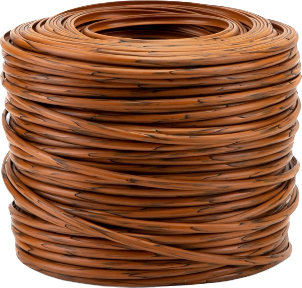 Полутрубка 6 мм серия Лоза цвет "Терракот" (ПТ6-Л249)