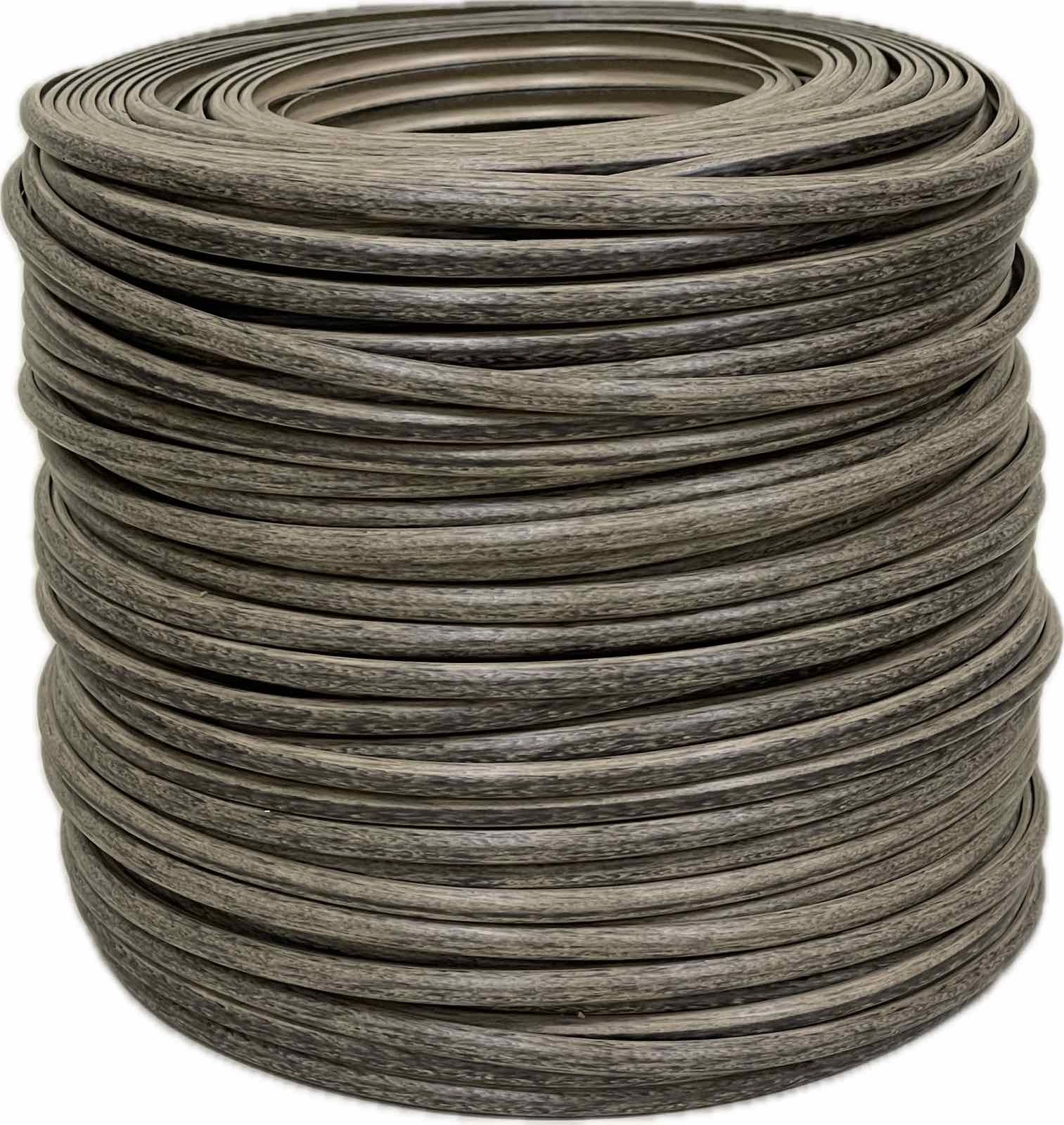 Полутрубка 6 мм серия Вирола цвет «Соломенный» с градиентом (ПТ6-В079-Гр)