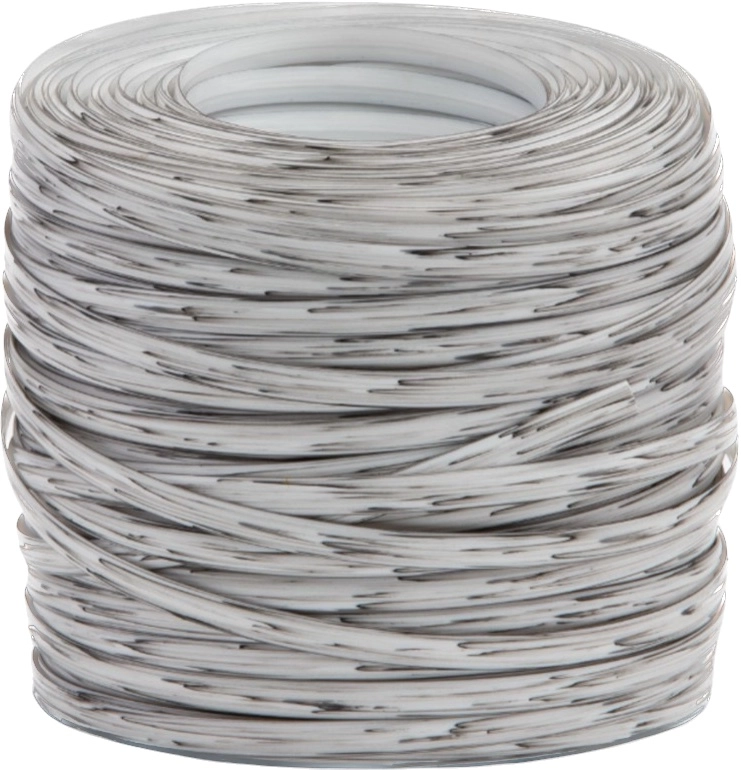 Полумесяц 9 мм серия Дуб цвет "Белый" (ПМ9-Д019)