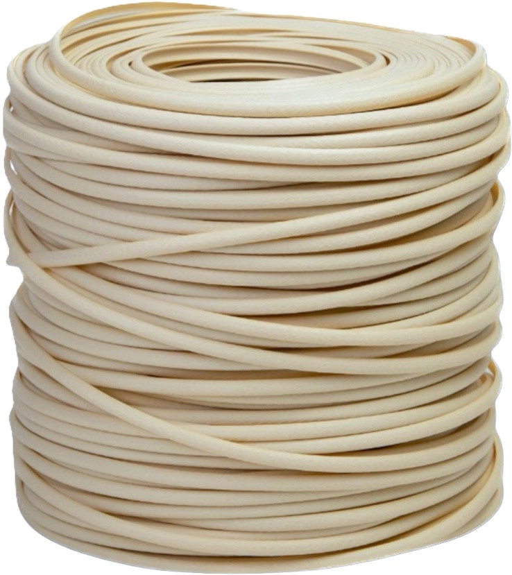 Полутрубка 6 мм серия Шагрень цвет «Слоновая кость» (ПТ6-Ш003)