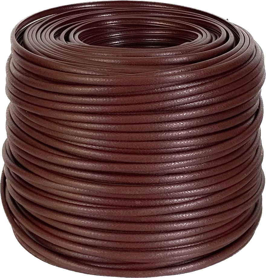 Полутрубка 6 мм Серия Шагрень цвет «Бордовый» (ПТ6-Ш117)