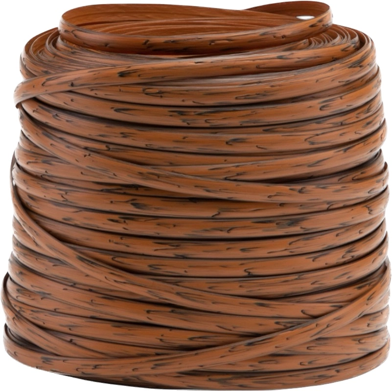 Полумесяц 9 мм серия Дуб цвет "Терракот" (ПМ9-Д249)