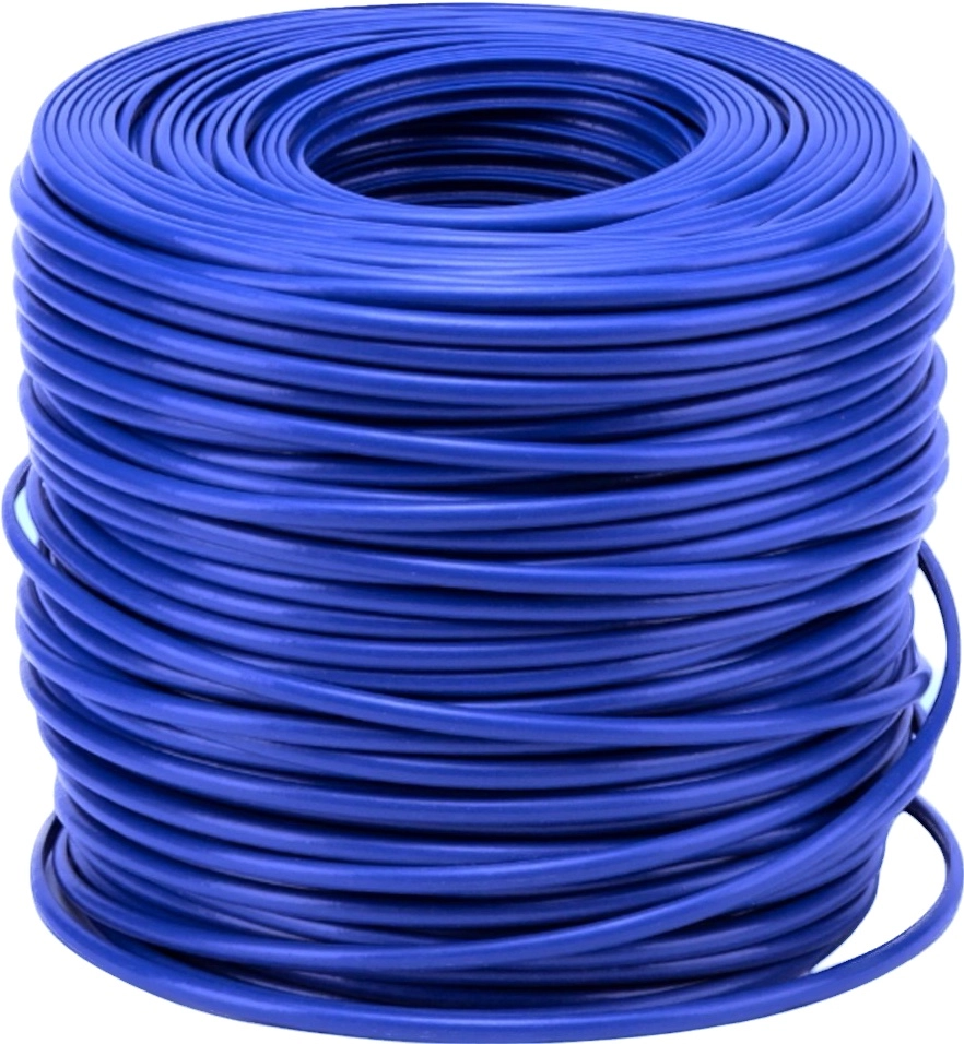 Полутрубка 6 мм серия Гладкий цвет «Синий» (ПТ6-Г501)